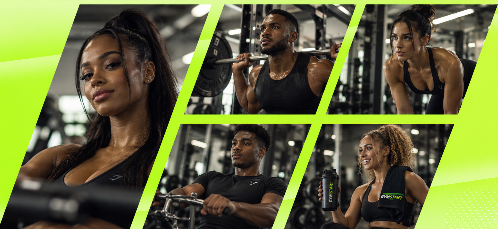 GYM PRO members training in the gym